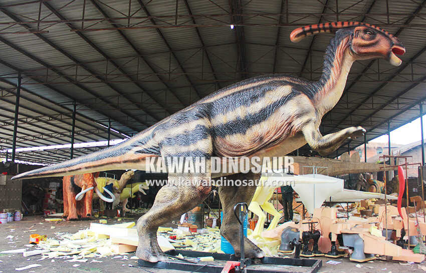 8 Lengte 8M Parasaurolophus