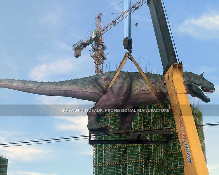 8 Meters installazzjoni Carnotaurus