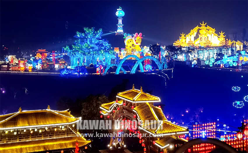 8 светлини на фестивала на фенерите Zigong