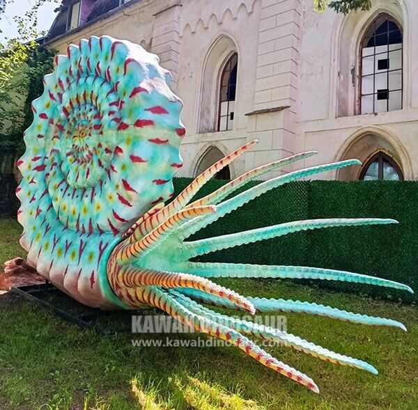 Ammonite Statue ocean aniamls