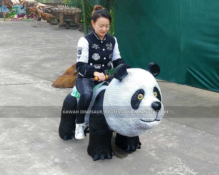 Buy Lovely Panda Rides Electric Kiddie Rides For Park Customized ER-837