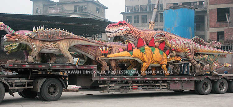 Dinosaurs were transported to Russia