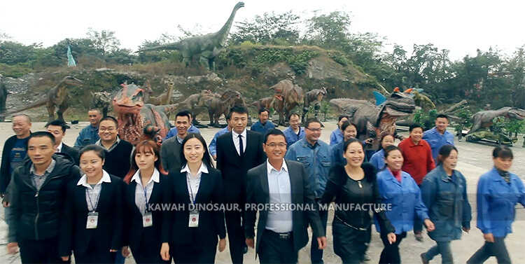 Kawah propesyonal nga team, nagpunting sa labing taas nga kalidad nga paghimo sa dinosaur (2)