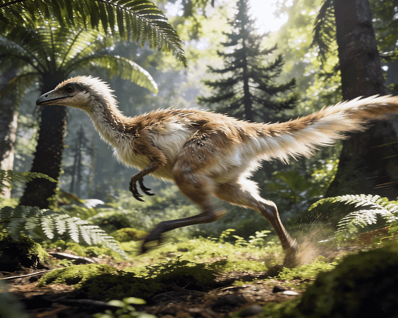 Some dinosaurs had feathers