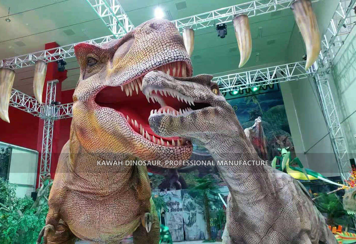 Kawah more than 10 years on stage, dinosaurs so popular Stage Walking Dinosaur (1)