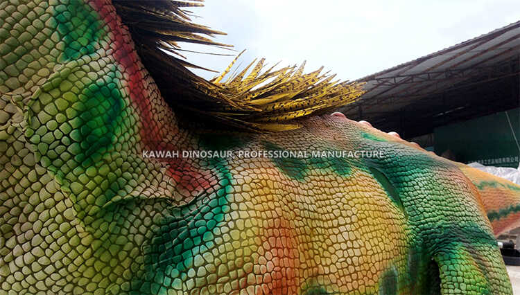 Iṣẹ ọwọ awọ ti a ṣe imudojuiwọn fun aṣọ dinosaur (2)