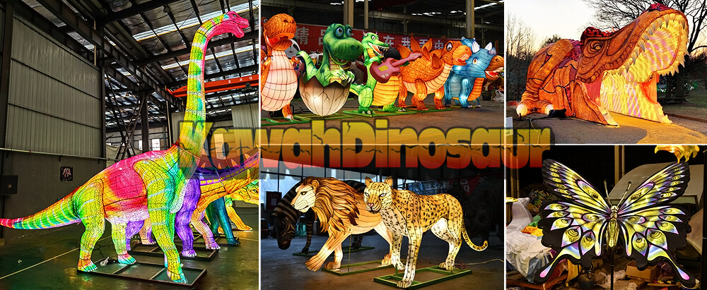 Zigong Lanterns Factory Kawah Dinosaurs