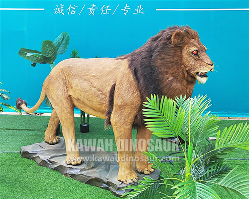 animatronic lion