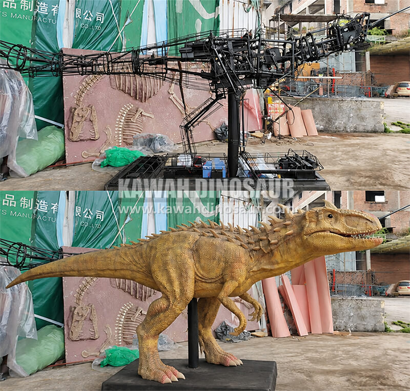 dinosaur steel frame kawah factory