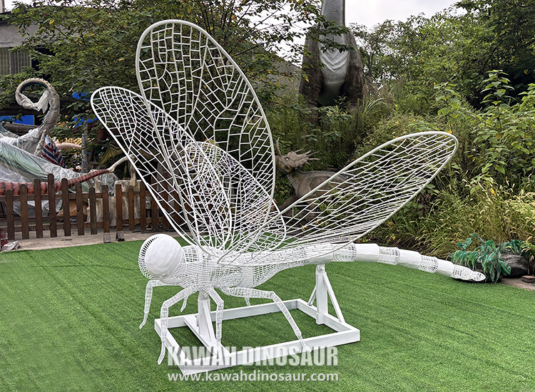 dragonfly statue Iron Insect Sculpture