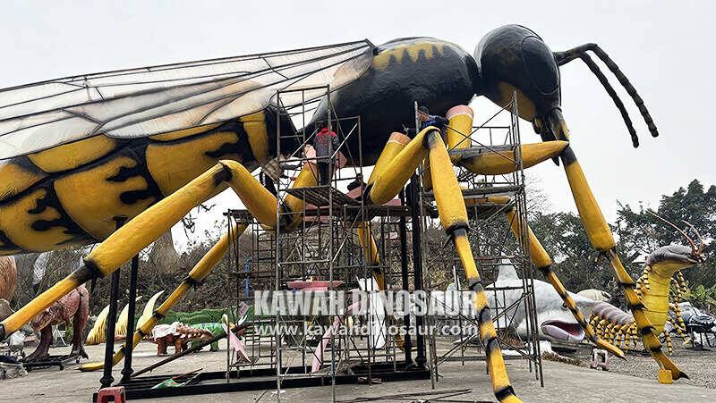 ulkan animatronik ari fabrikasi