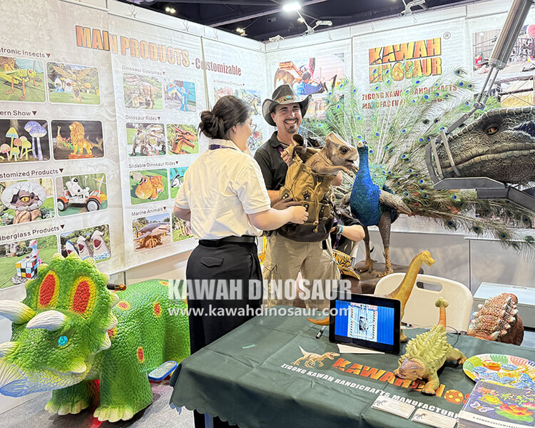 kawah dinosaur factory IAAPA