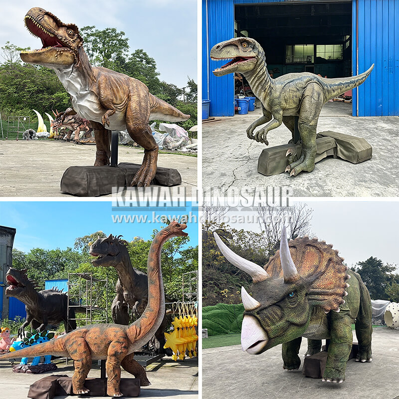 kawah stage walking dinosaur factory