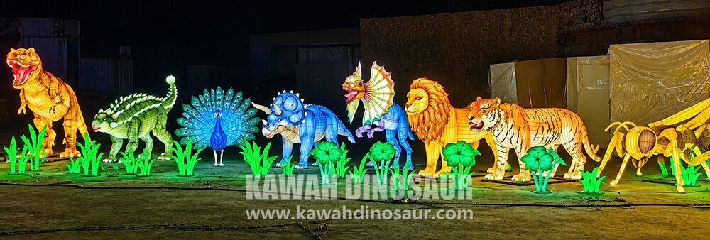 zigong lanterns kawah dinosuar factory